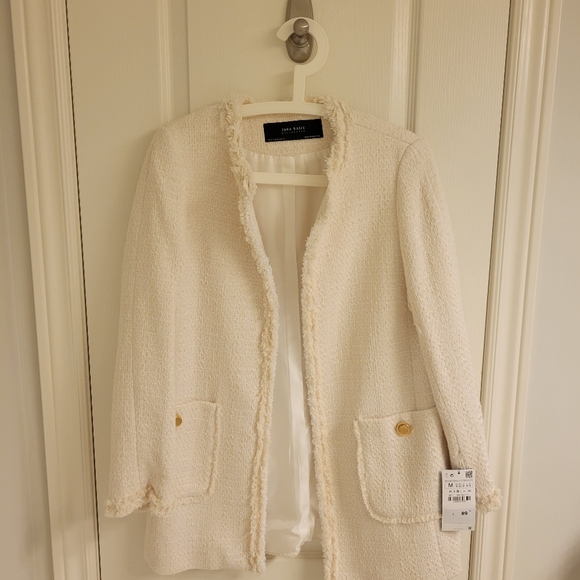 Zara Tweed Jacket - Picture 1 of 3